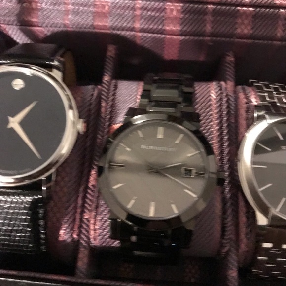 Watch collection Movado, Wittnauer, Burberry